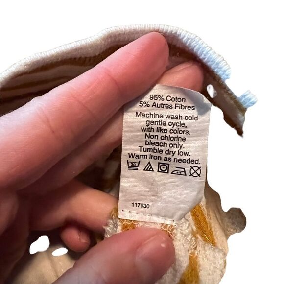 J. Crew metallic striped cowl neck sweater. Size small - Picture 3 of 8